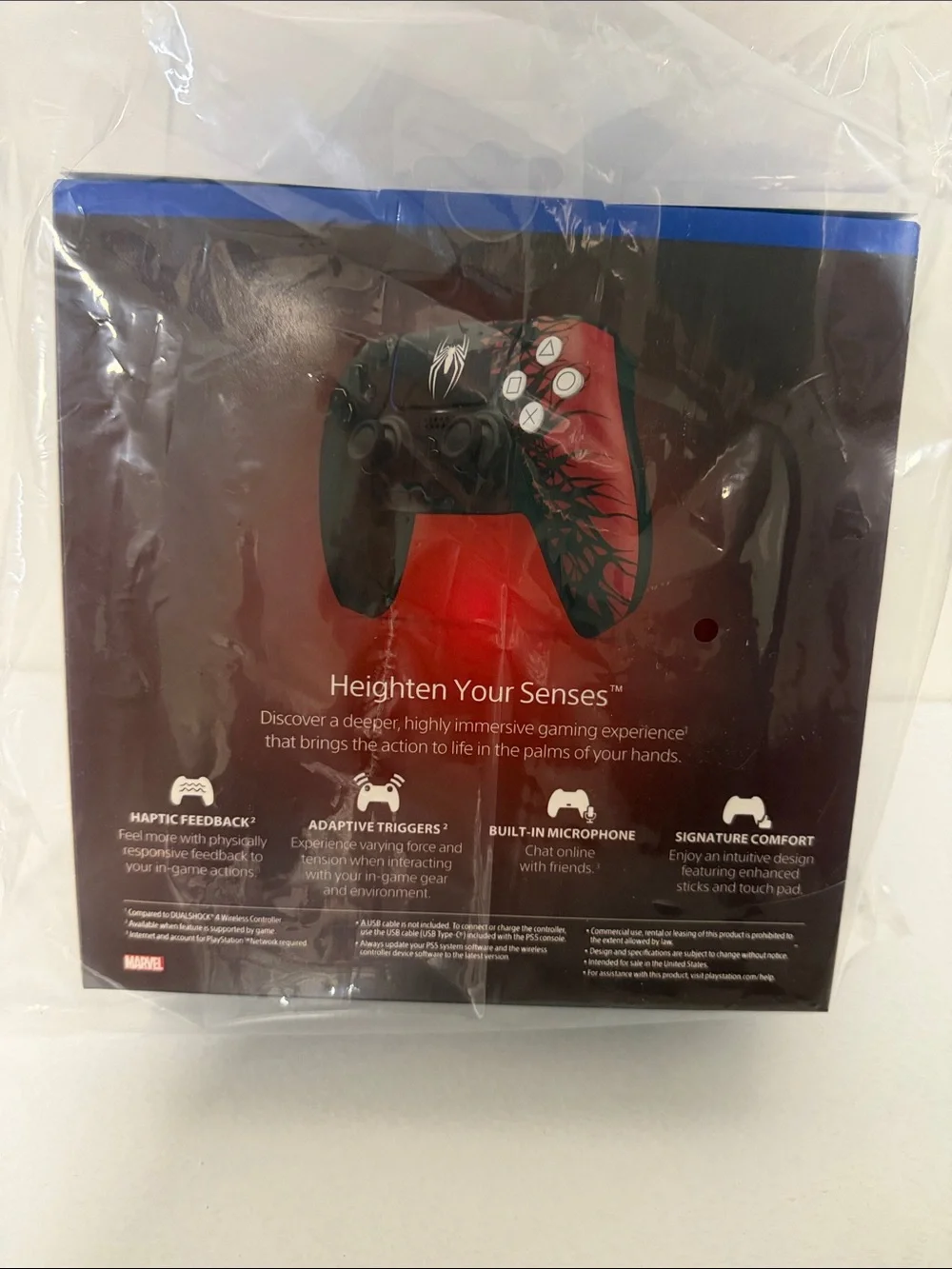 Spider-Man 2 Limited Edition PlayStation 5 / PS5 Sony DualSense Controller (NEW)
